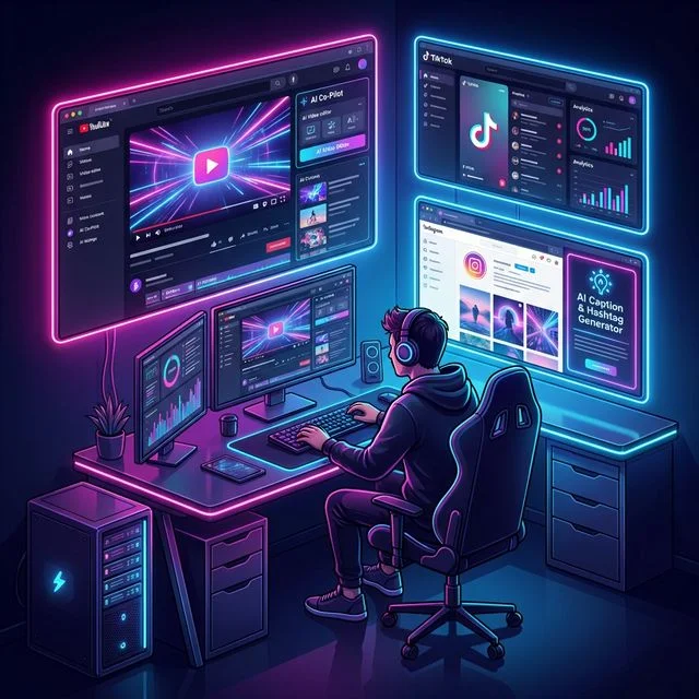 AI for Content Creators: The Ultimate YouTube, TikTok, and Instagram Automation Guide