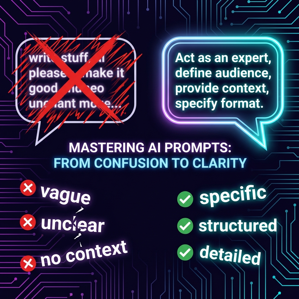 Why Your AI Prompts Suck (And How to Fix Them)