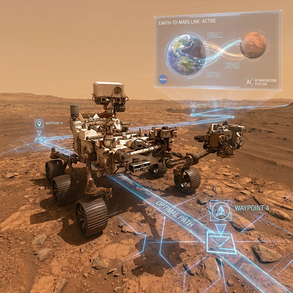 Claude Helps NASA Plan Mars Rover Drives: First AI-Planned Space Mission
