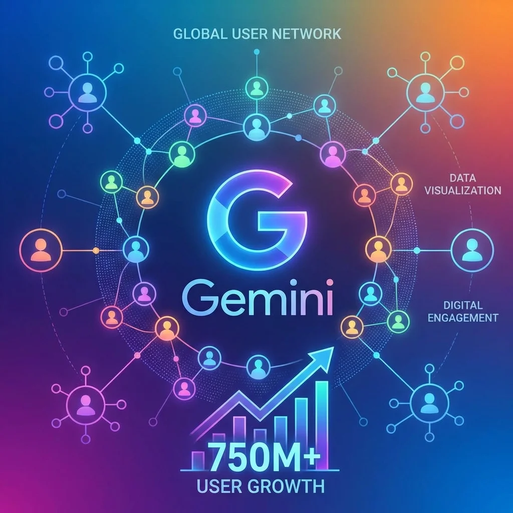 Gemini Hits 750 Million Users: How Google's AI is Catching Up to ChatGPT