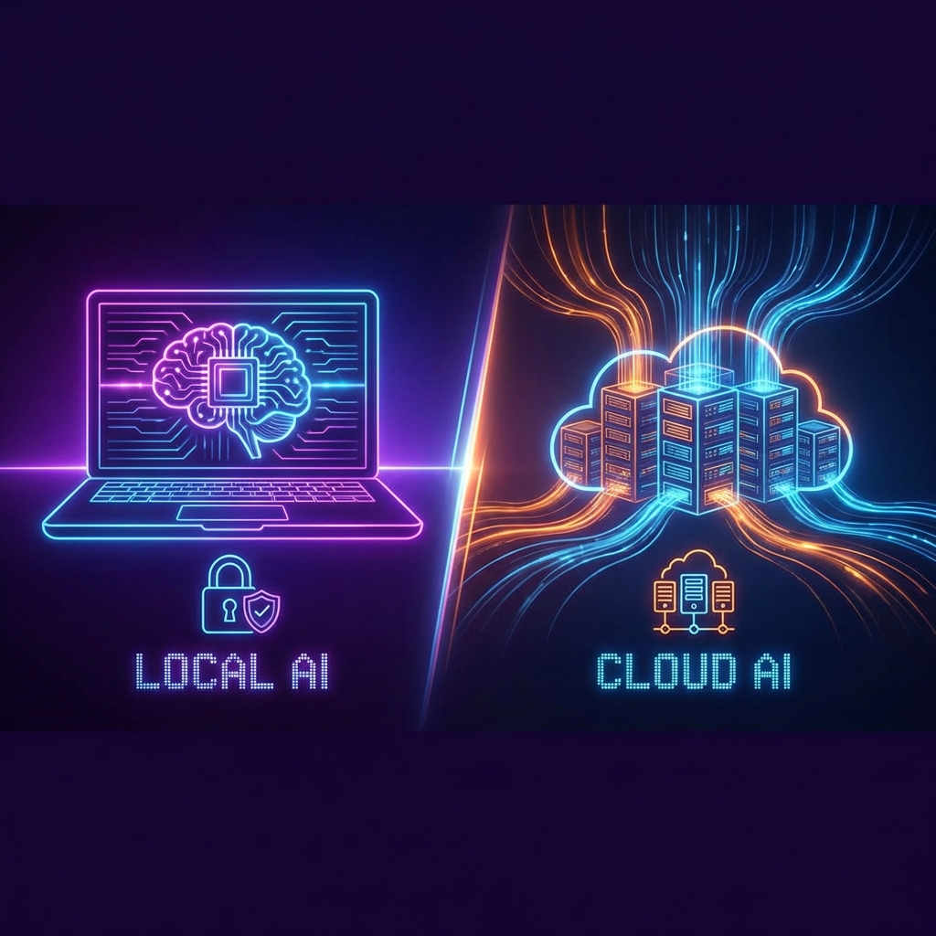 Local AI vs Cloud AI: The Privacy vs Power Trade-off